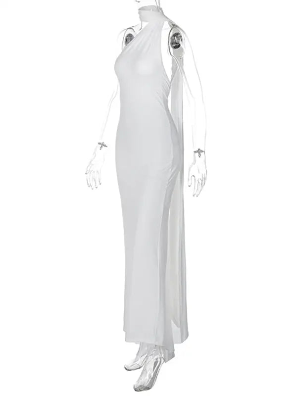 Blue Zone Planet |  Backless pleated slim fit sleeveless dress BLUE ZONE PLANET