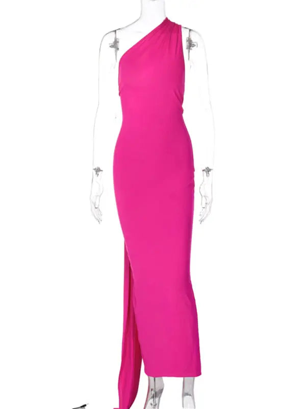 Blue Zone Planet |  Backless pleated slim fit sleeveless dress BLUE ZONE PLANET
