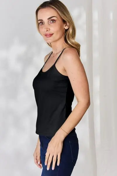 Blue Zone Planet |  Basic Bae Full Size Round Neck Slim Cami BLUE ZONE PLANET