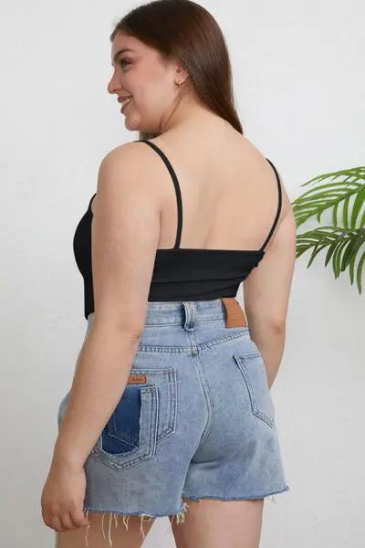 Blue Zone Planet |  Basic Bae Full Size Round Neck Slim Cami BLUE ZONE PLANET