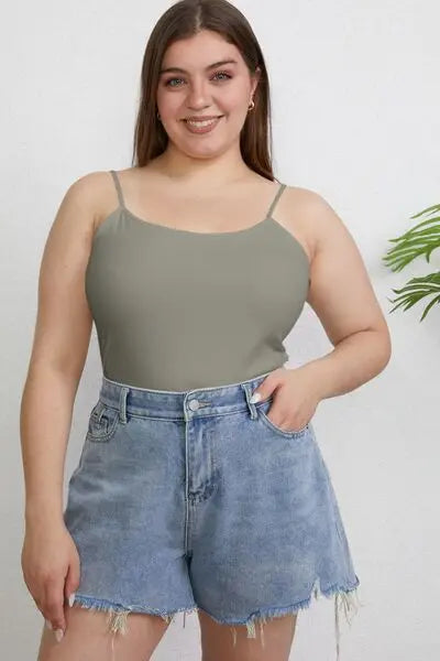 Blue Zone Planet |  Basic Bae Full Size Round Neck Slim Cami BLUE ZONE PLANET