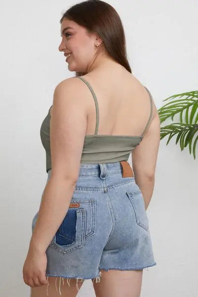 Blue Zone Planet |  Basic Bae Full Size Round Neck Slim Cami BLUE ZONE PLANET
