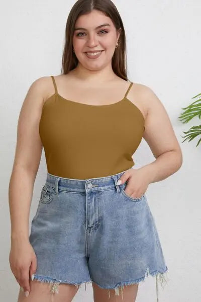 Blue Zone Planet |  Basic Bae Full Size Round Neck Slim Cami BLUE ZONE PLANET