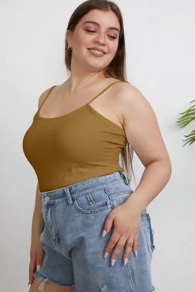 Blue Zone Planet |  Basic Bae Full Size Round Neck Slim Cami BLUE ZONE PLANET