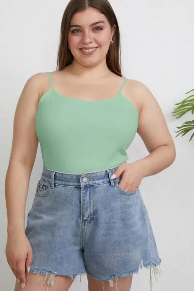 Blue Zone Planet |  Basic Bae Full Size Round Neck Slim Cami BLUE ZONE PLANET