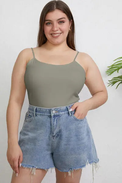 Blue Zone Planet |  Basic Bae Full Size Round Neck Slim Cami BLUE ZONE PLANET