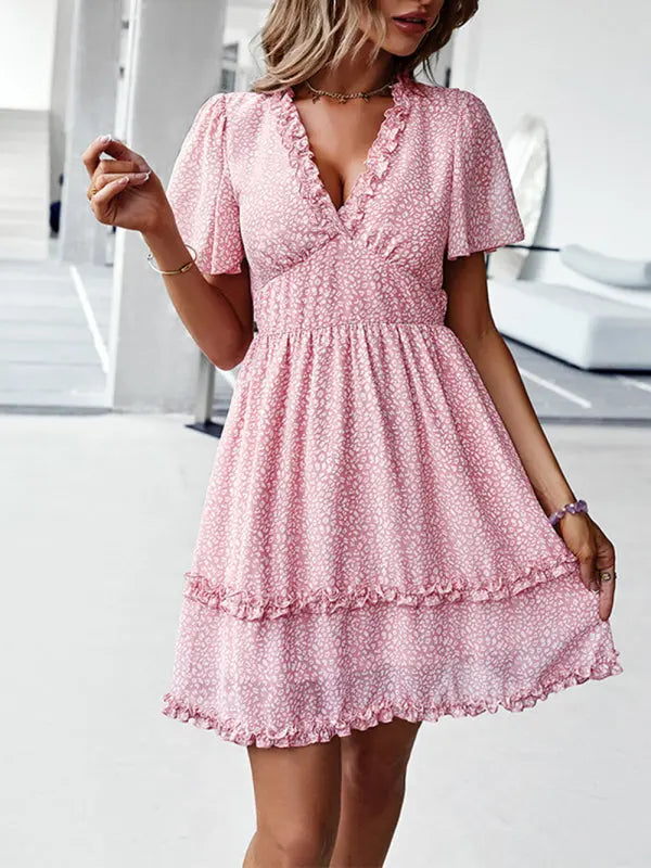 Blue Zone Planet |  Emma's Spring-Summer Mini Dress BLUE ZONE PLANET
