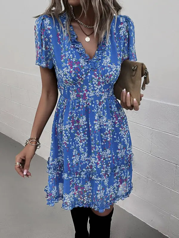 Blue Zone Planet |  Emma's Spring-Summer Mini Dress BLUE ZONE PLANET