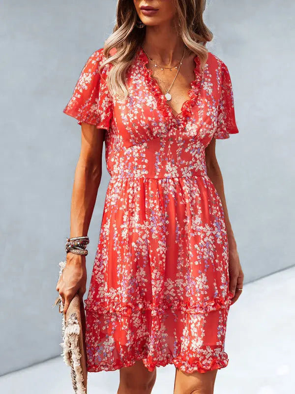 Blue Zone Planet |  Emma's Spring-Summer Mini Dress BLUE ZONE PLANET