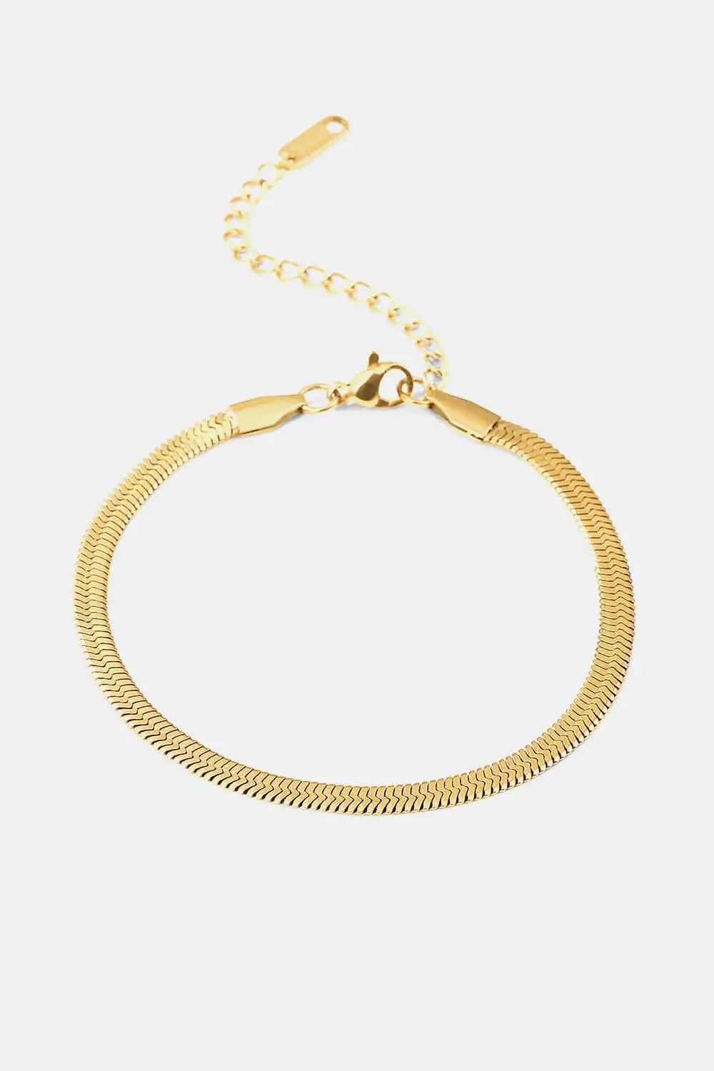 Blue Zone Planet |  Herringbone Chain Stainless Steel Bracelet BLUE ZONE PLANET