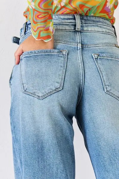 Blue Zone Planet |  Kancan High Waist Wide Leg Jeans BLUE ZONE PLANET