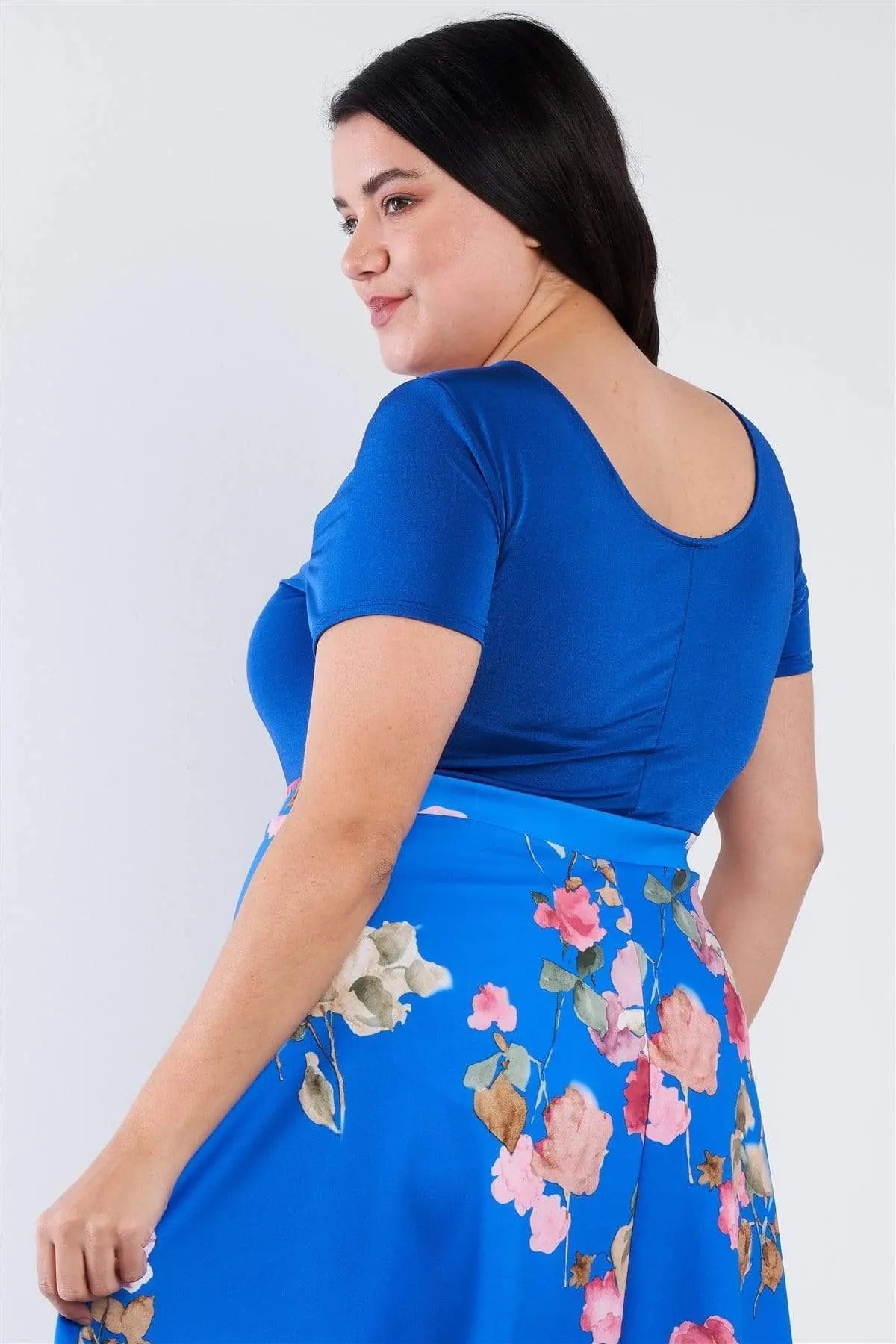 Blue Zone Planet |  Plus Size Bodysuit Blue Zone Planet