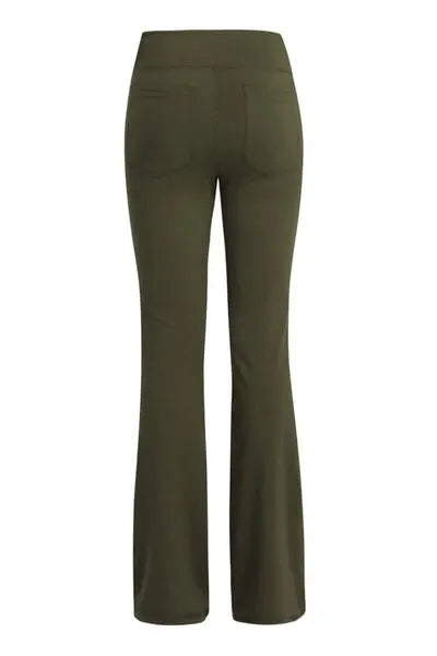 Blue Zone Planet |  Pocketed High Waist Active Pants BLUE ZONE PLANET