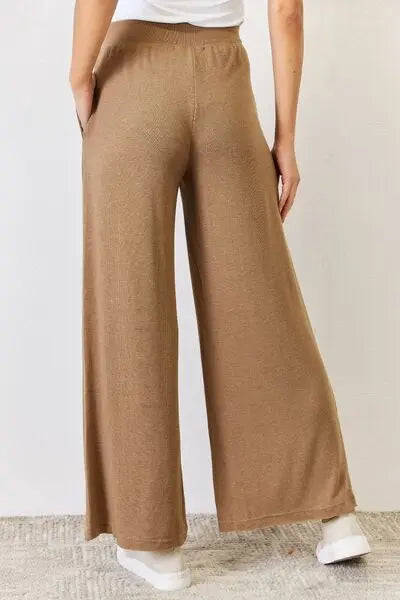 Blue Zone Planet |  RISEN Ultra Soft Wide Leg Pants BLUE ZONE PLANET