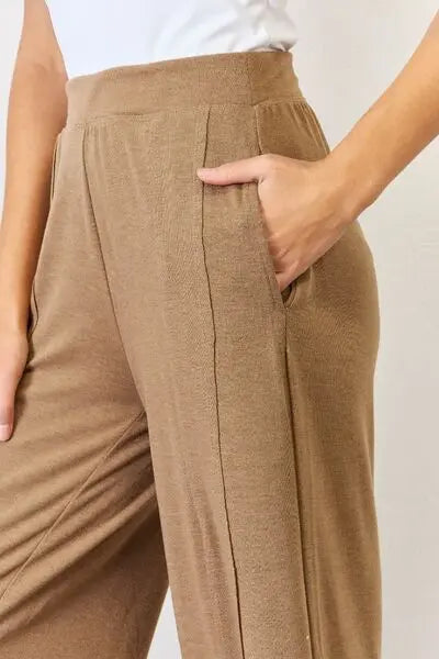 Blue Zone Planet |  RISEN Ultra Soft Wide Leg Pants BLUE ZONE PLANET