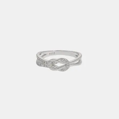 Blue Zone Planet |  Zircon 925 Sterling Silver Ring BLUE ZONE PLANET