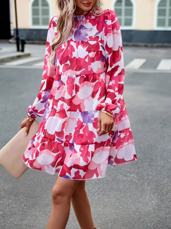 Blue Zone Planet |  elegant long-sleeved skirt BLUE ZONE PLANET