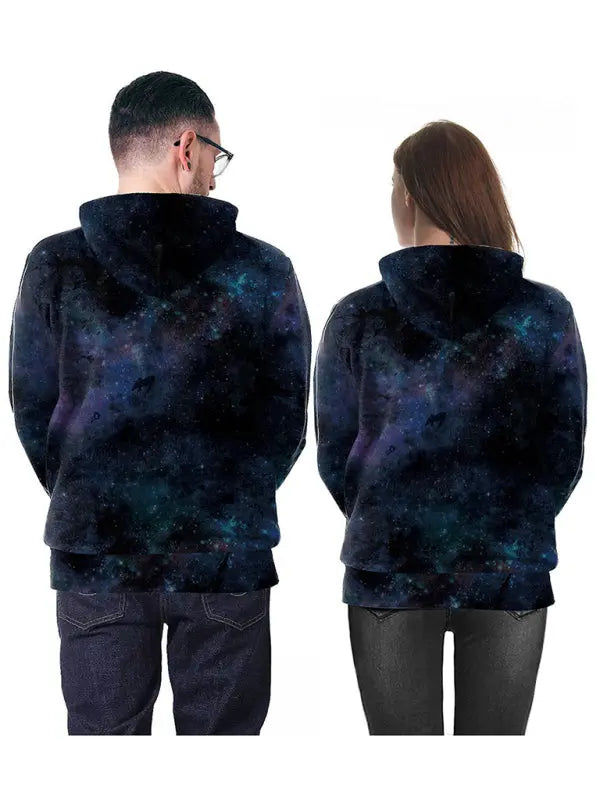 Blue Zone Planet |  halloween street hoodie 3d horror mask avatar print kakaclo