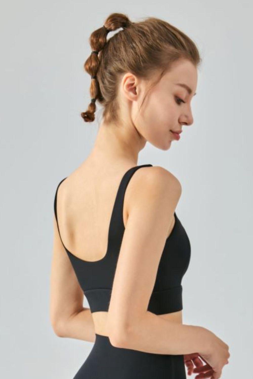 Breathable Zip-Up Sports Bra-TOPS / DRESSES-[Adult]-[Female]-2022 Online Blue Zone Planet