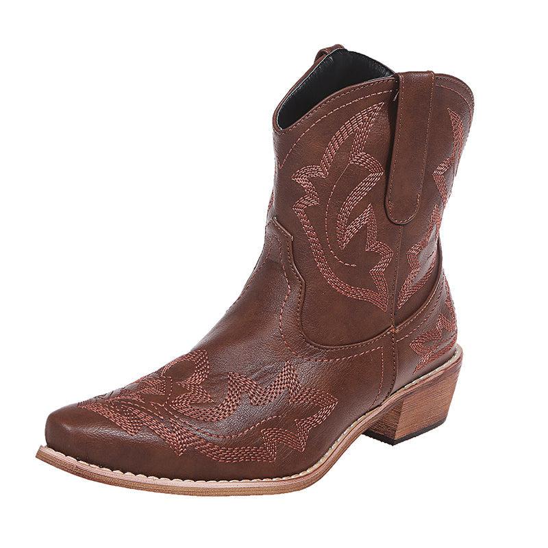 Dingo women's fashion adobe rose leather boots