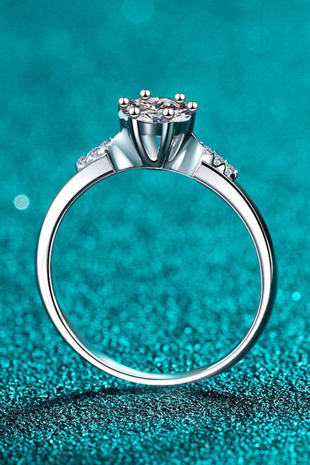 Create Your Dream Life Moissanite Ring BLUE ZONE PLANET