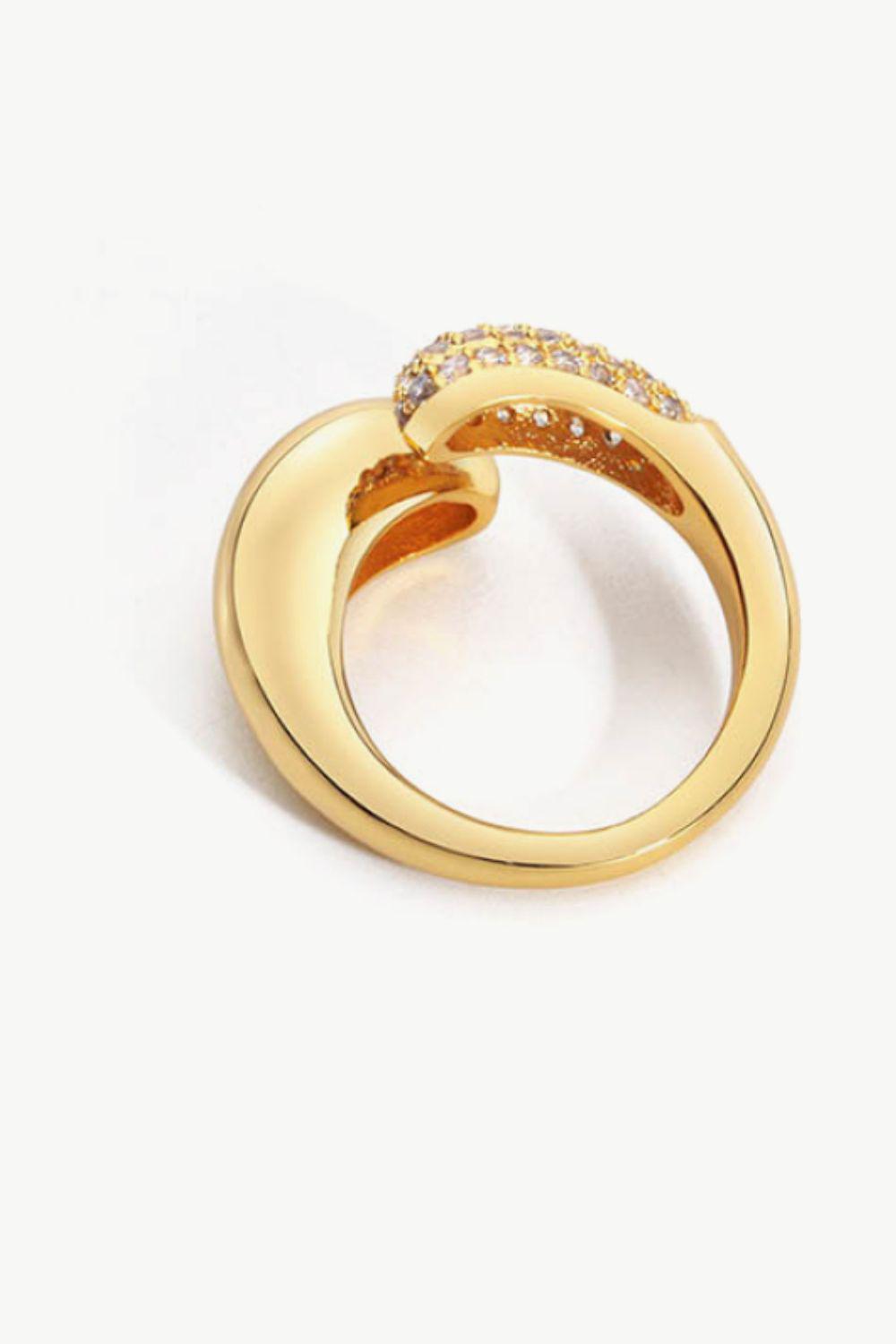 Crystal Polished Bypass Ring-TOPS / DRESSES-[Adult]-[Female]-2022 Online Blue Zone Planet