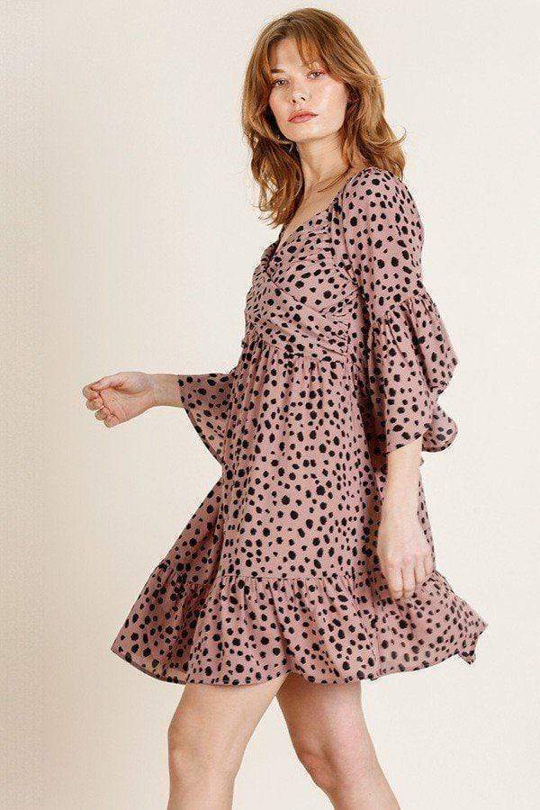 Dalmatian Sweetheart Dress-TOPS / DRESSES-[Adult]-[Female]-Blue Zone Planet