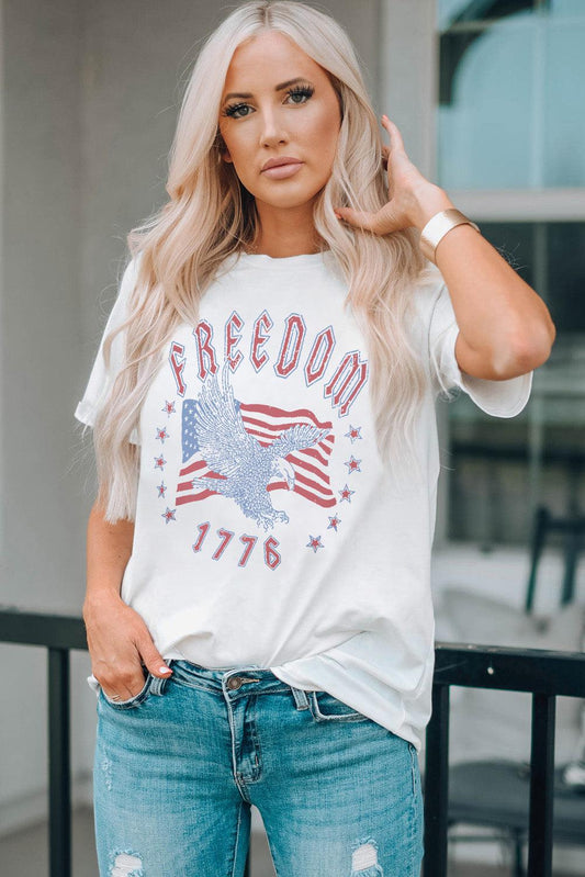 FREEDOM 1776 Graphic Tee BLUE ZONE PLANET