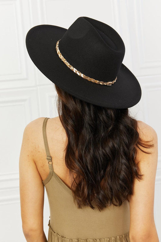 Fame Put It In Neutral Fedora Hat-TOPS / DRESSES-[Adult]-[Female]-Black-One Size-2022 Online Blue Zone Planet