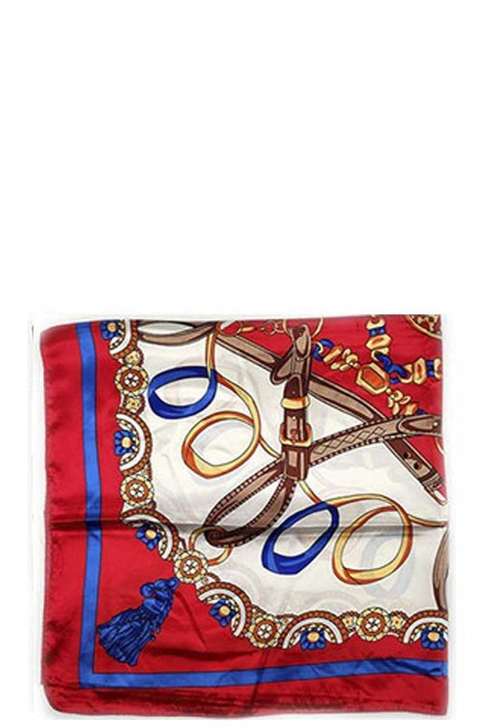 Fashion Multi Pattern Neck Scarf-[Adult]-[Female]-Blue Zone Planet