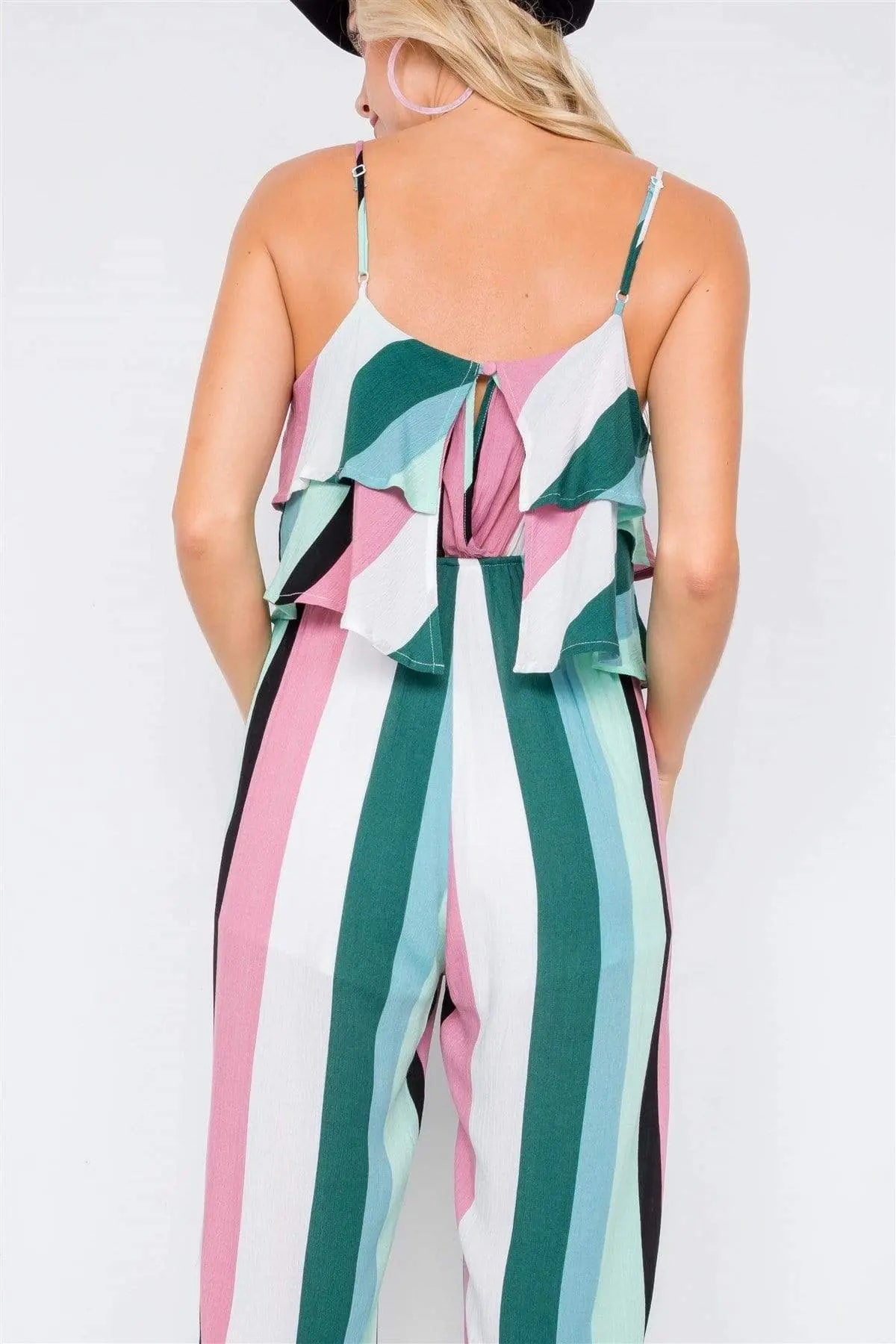 Flare Leg Jumpsuit Blue Zone Planet
