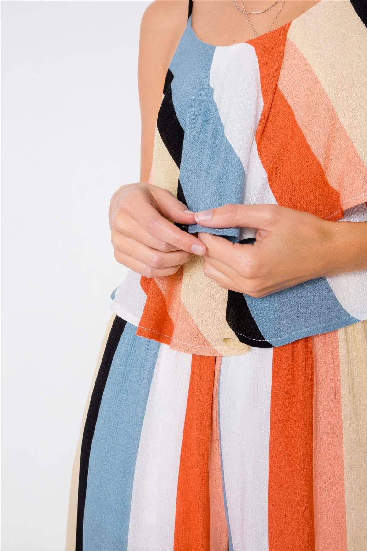 Flare Leg Jumpsuit Blue Zone Planet