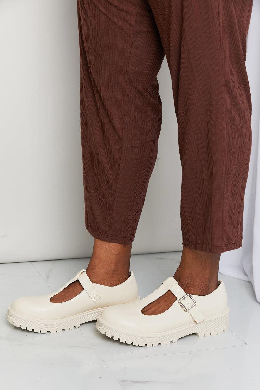 Forever Link Faux Leather Platform Mary Janes-TOPS / DRESSES-[Adult]-[Female]-2022 Online Blue Zone Planet