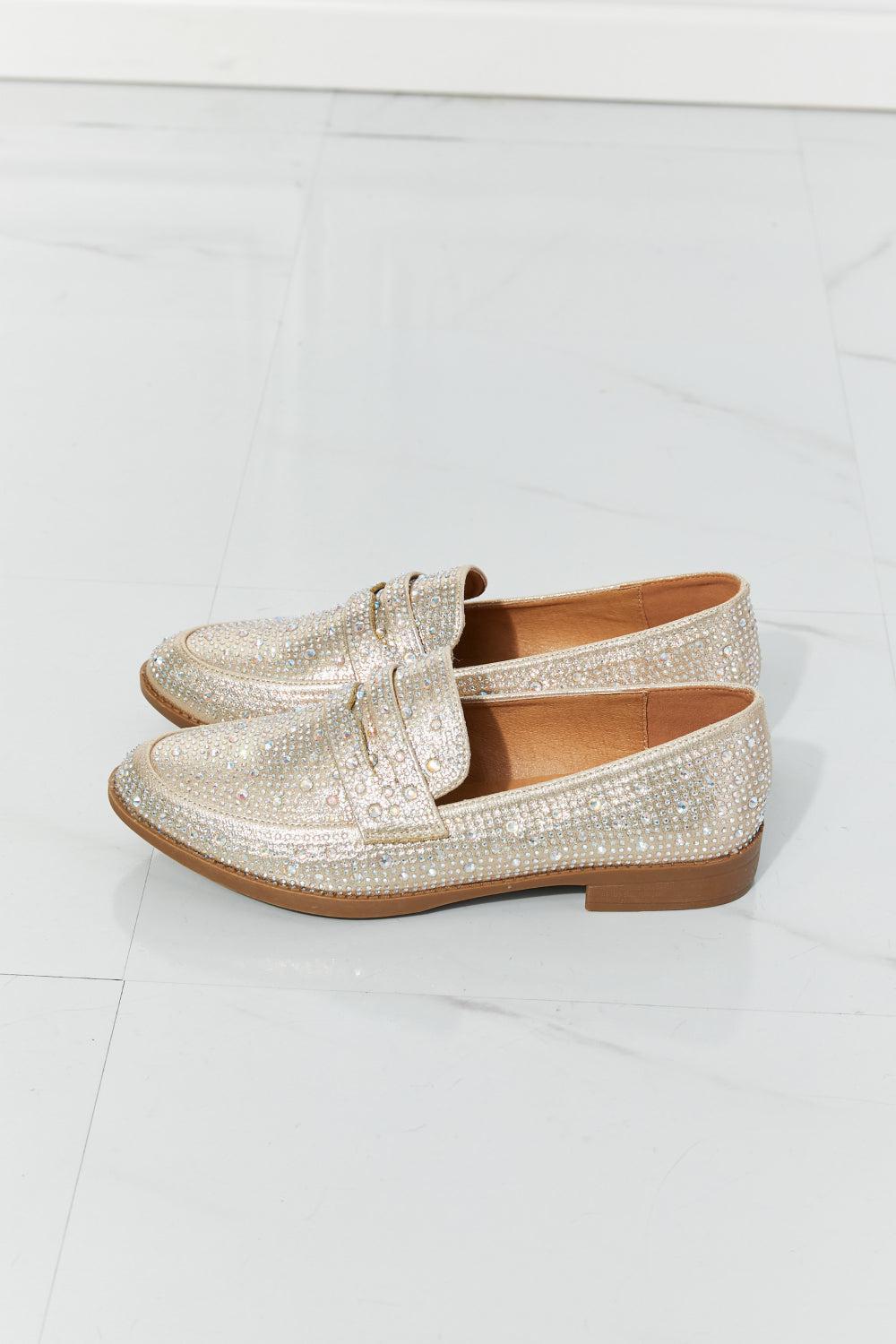 Forever Link Make It Shine Rhinestone Loafers-SHOES-[Adult]-[Female]-2022 Online Blue Zone Planet