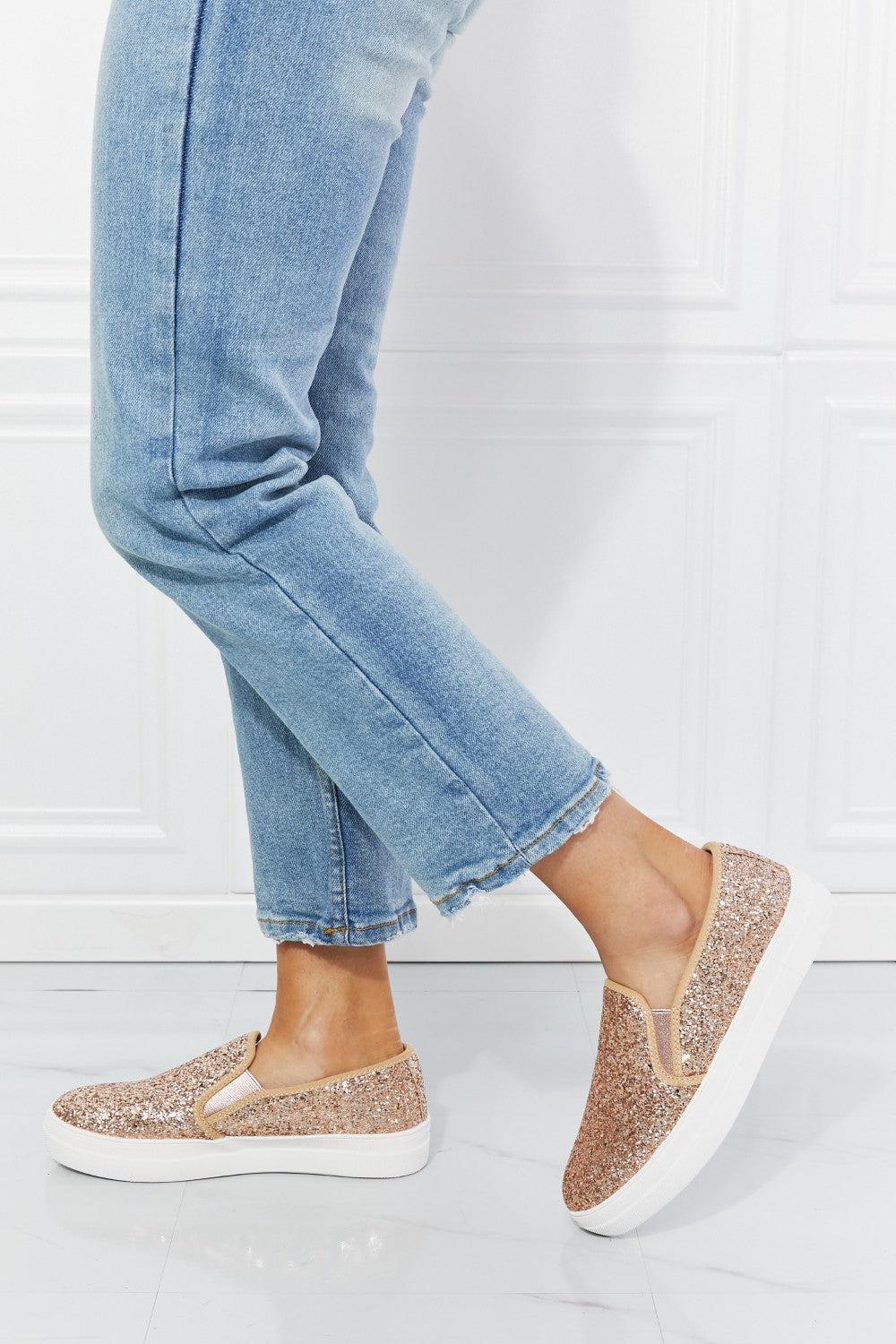 Fortune Dynamic City of Lights Glitter Slip-On Sneaker-SHOES-[Adult]-[Female]-2022 Online Blue Zone Planet