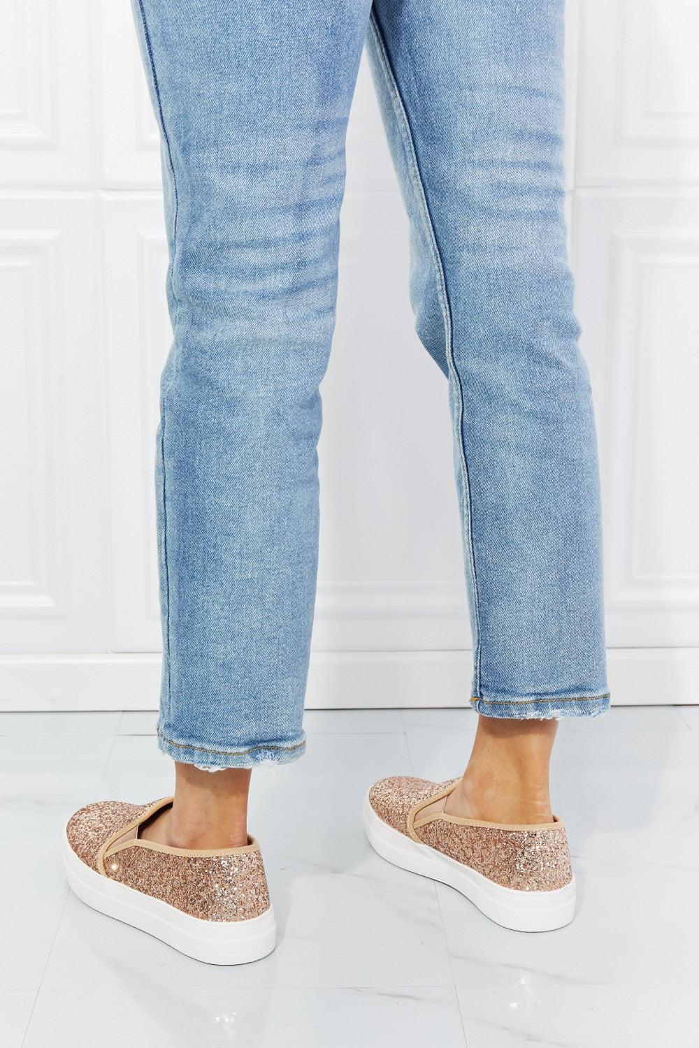 Fortune Dynamic City of Lights Glitter Slip-On Sneaker-SHOES-[Adult]-[Female]-2022 Online Blue Zone Planet