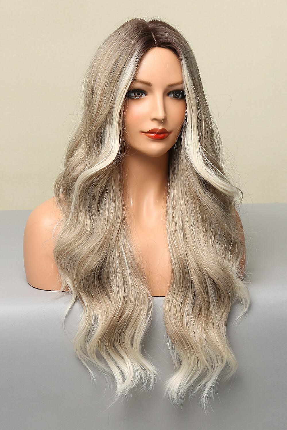 Full Machine Made Long Wave Wigs 26'' BLUE ZONE PLANET