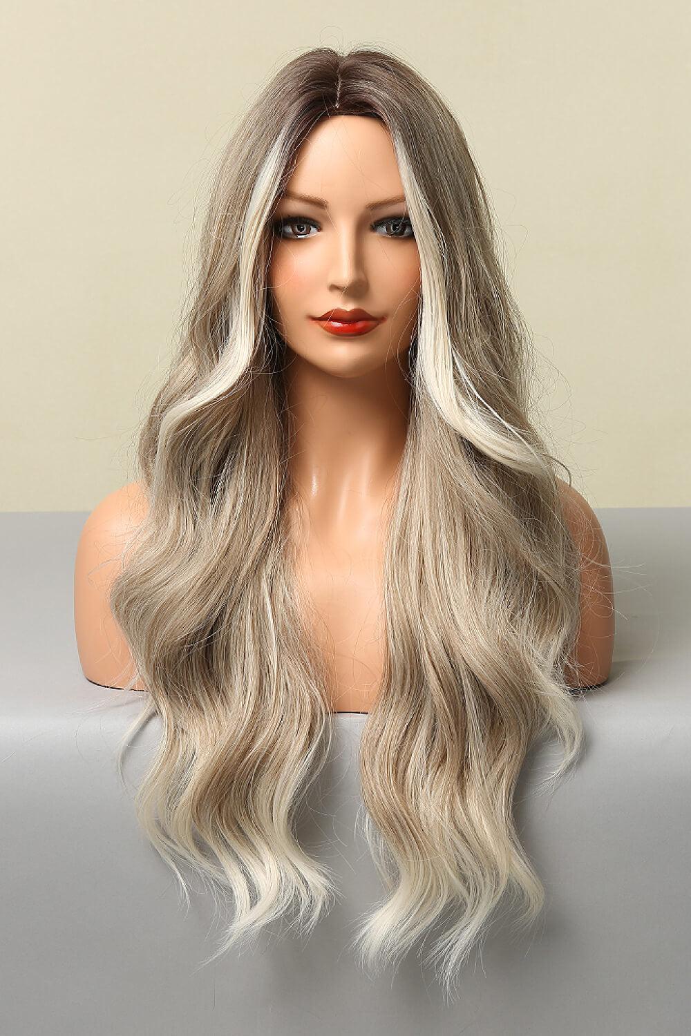 Full Machine Made Long Wave Wigs 26'' BLUE ZONE PLANET
