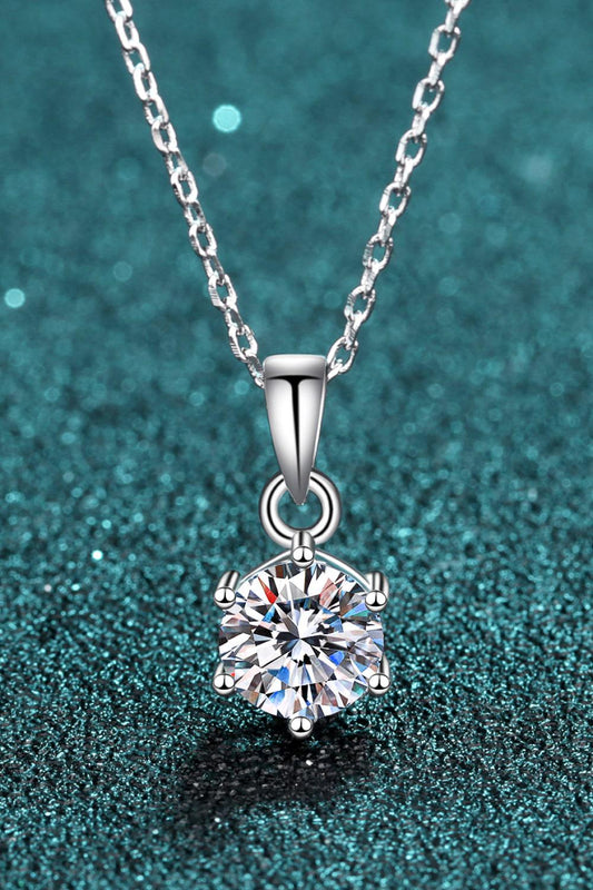 Get What You Need Moissanite Pendant Necklace BLUE ZONE PLANET