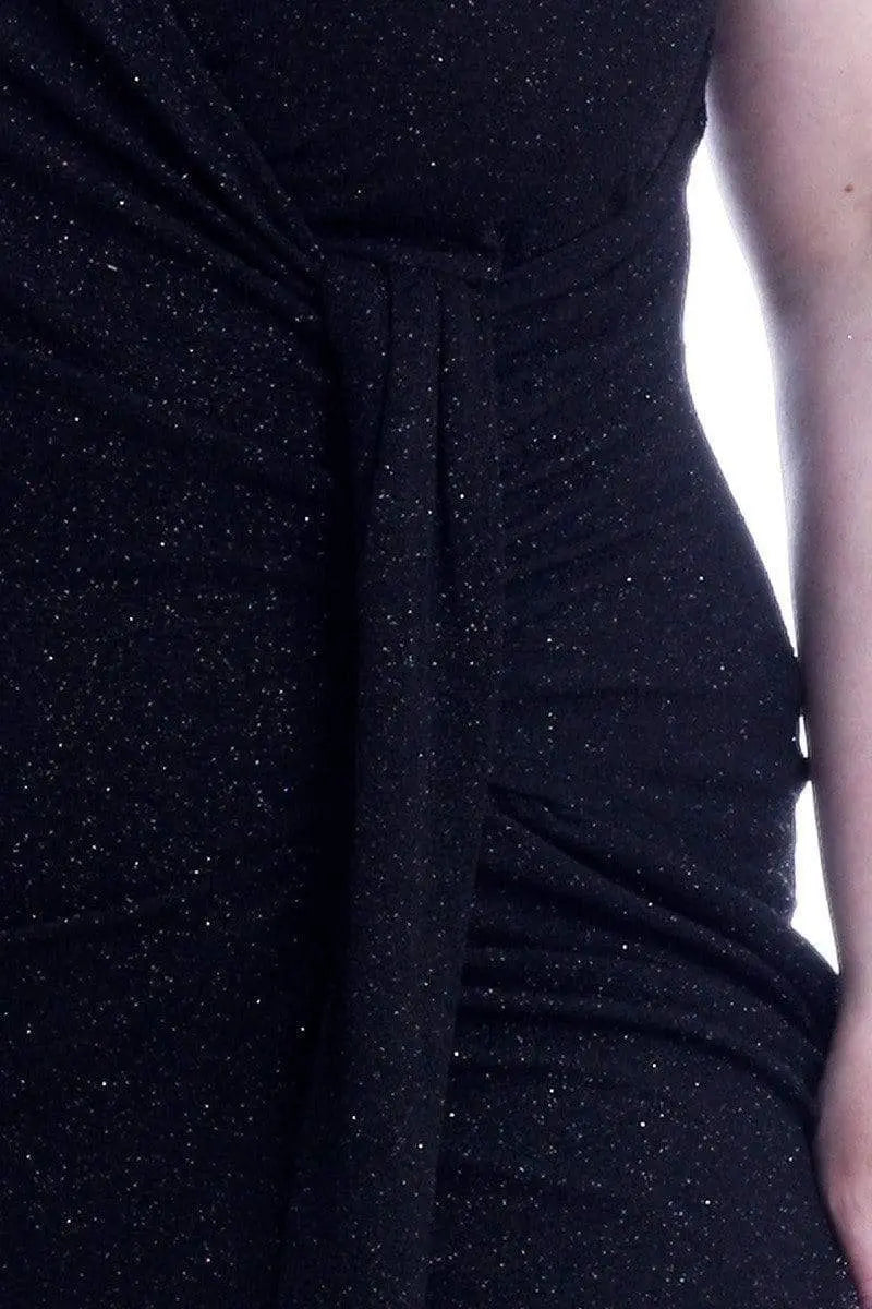 Glitter Nights Maxi Dress Blue Zone Planet