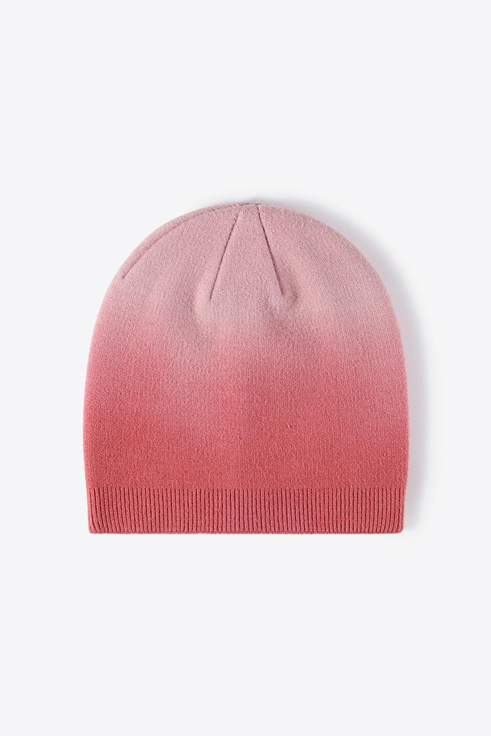 Gradient Knit Beanie-[Adult]-[Female]-Salmon-One Size-2022 Online Blue Zone Planet