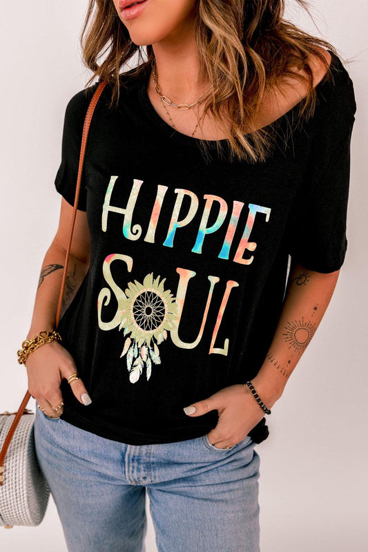 HIPPIE SOUL Graphic Tee BLUE ZONE PLANET