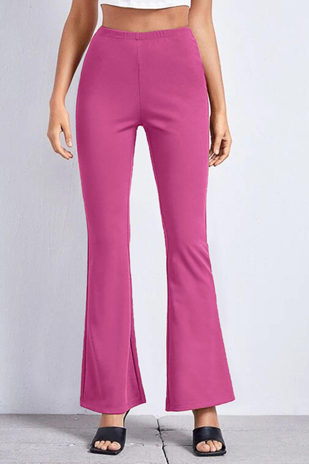 High Rise Flare Pants BLUE ZONE PLANET