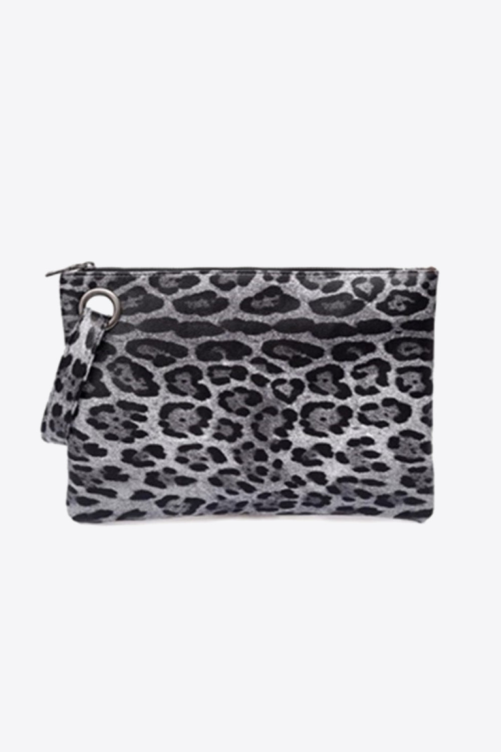 Leopard PU Leather Clutch BLUE ZONE PLANET