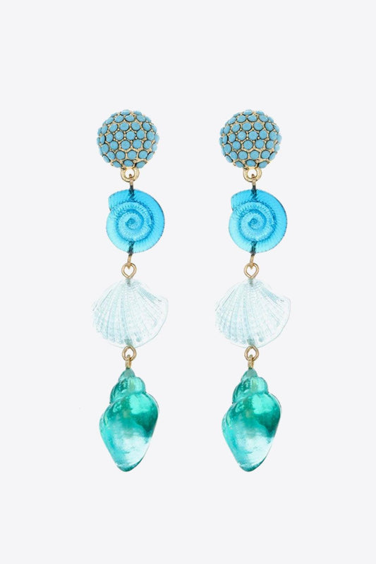 Make Your Mark Drop Earrings BLUE ZONE PLANET