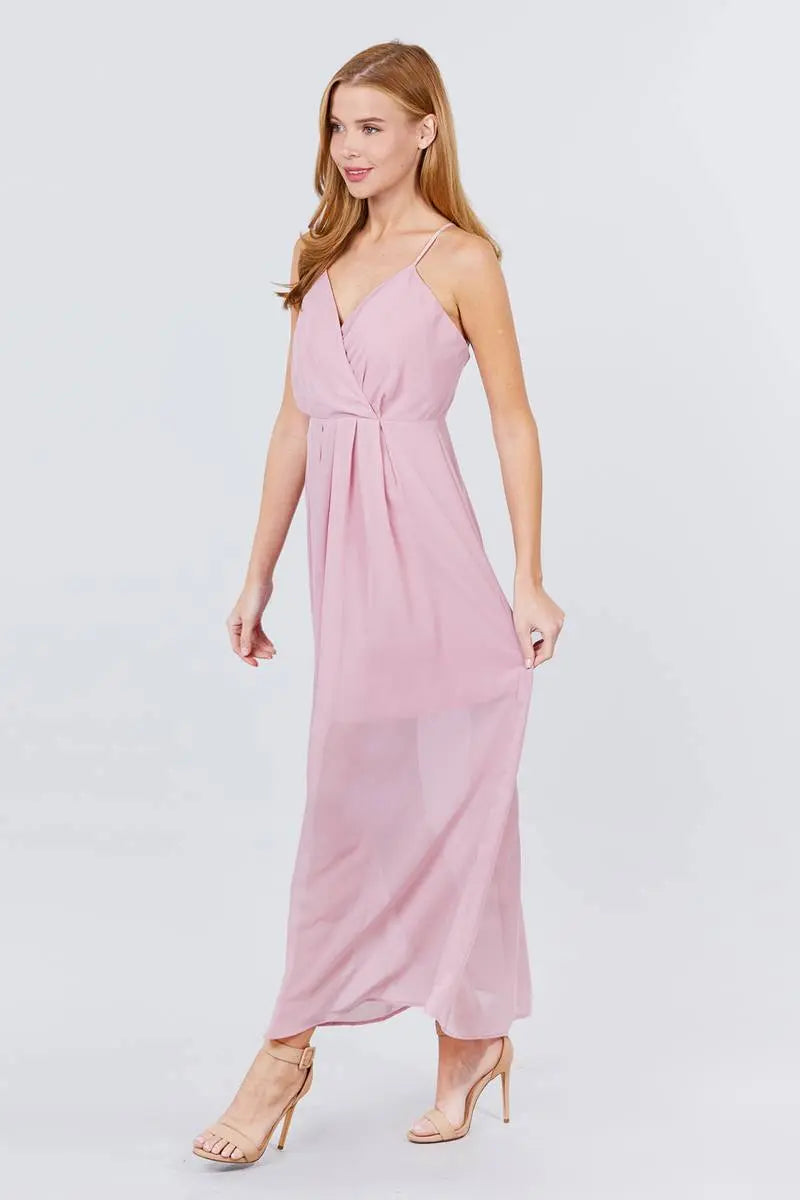Maxi Cami Dress Blue Zone Planet