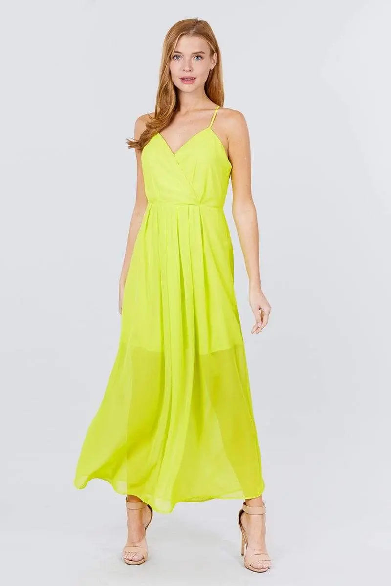 Maxi Cami Dress Blue Zone Planet