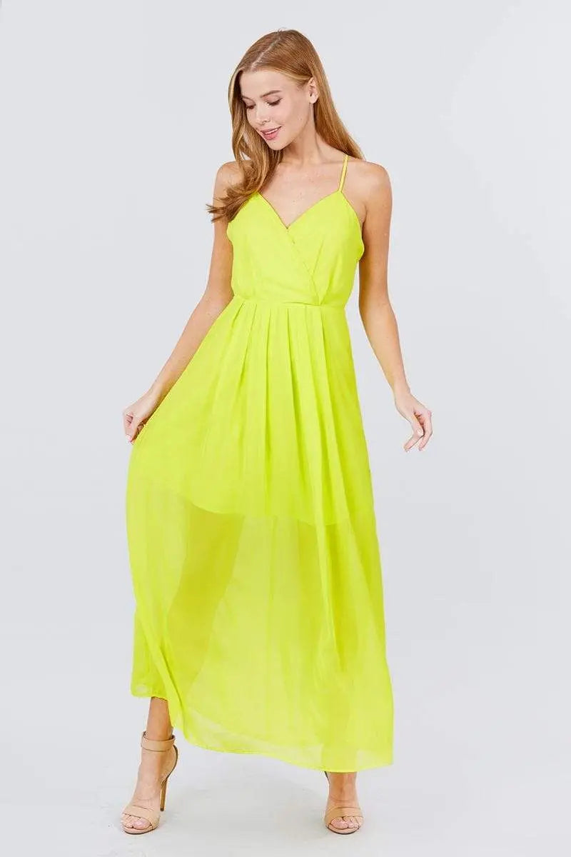 Maxi Cami Dress Blue Zone Planet