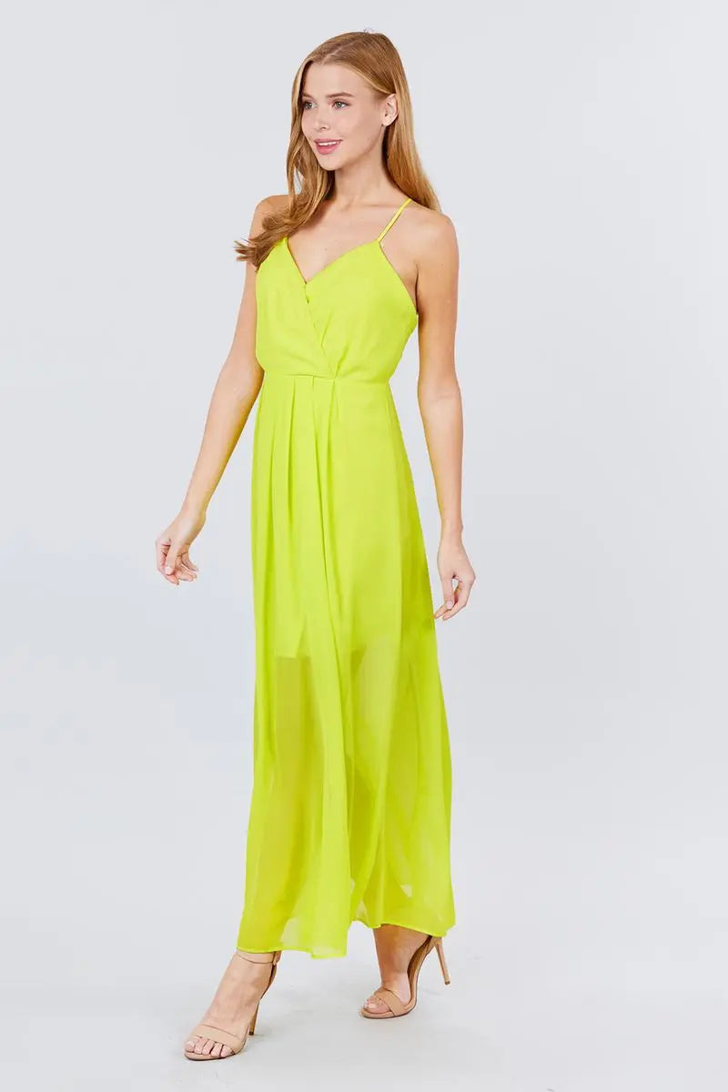 Maxi Cami Dress Blue Zone Planet
