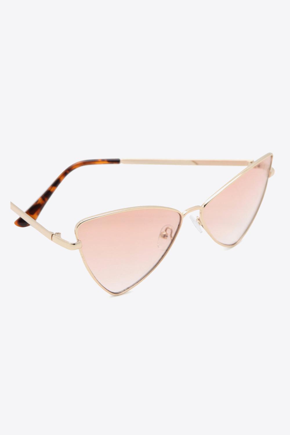 Metal Frame Cat-Eye Sunglasses BLUE ZONE PLANET